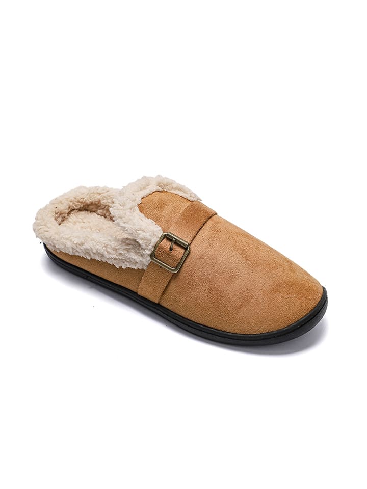 Тапочки светло-коричневого цвета Confly
Тапочки светло-коричневого цвета Confly