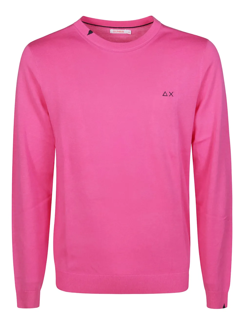 Свитер с вышитым логотипом Sun68, розовый
Свитер с вышитым логотипом Sun68, розовый