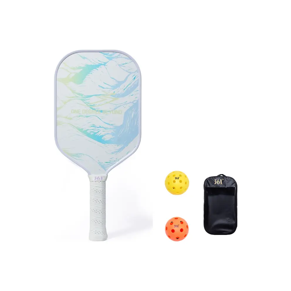 Пиклбол-ракетка Fiberglass Unisex 361°, белый синий
Пиклбол-ракетка Fiberglass Unisex 361°, белый синий