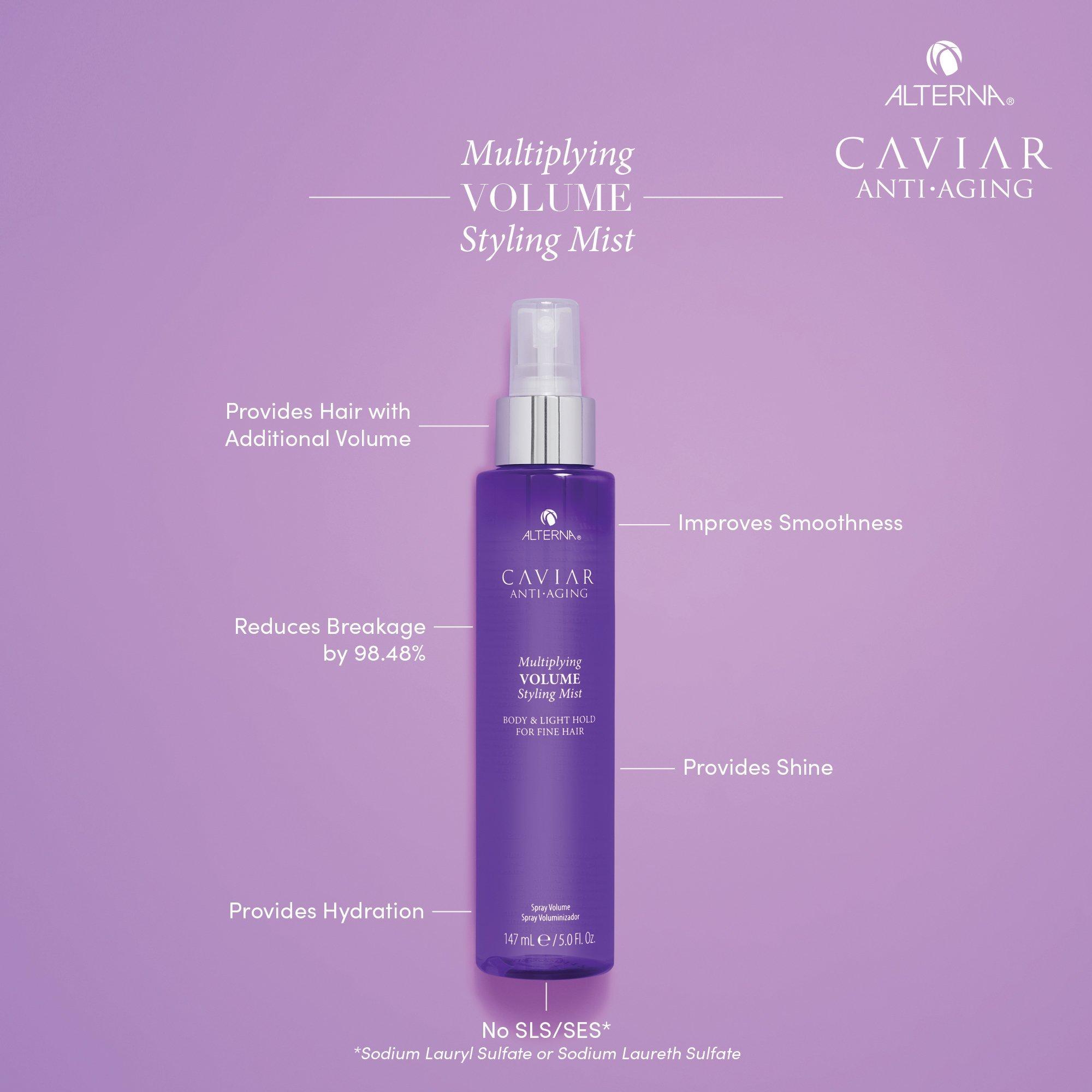 Спрей для укладки волос Caviar Anti-Aging Multi-Althlying Volume Styling Mist с антивозрастным эффектом и эффектом увеличения объема. Alterna, 0.85 oz
Спрей для укладки волос Caviar Anti-Aging Multi-Althlying Volume Styling Mist с антивозрастным эффектом и эффектом увеличения объема. Alterna, 0.85 oz
