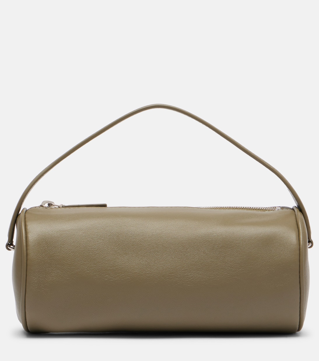 Круглая кожаная сумка-тоут в стиле 90-х The Row, Sage Ans
Круглая кожаная сумка-тоут в стиле 90-х The Row, Sage Ans