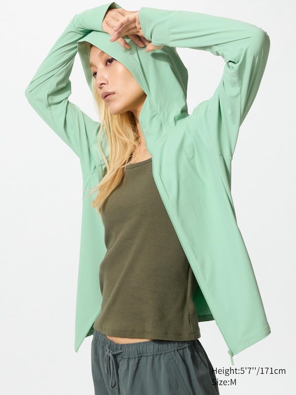 Толстовка AIRism Ultra Stretch с UV-защитой Uniqlo, 54 green
Толстовка AIRism Ultra Stretch с UV-защитой Uniqlo, 54 green