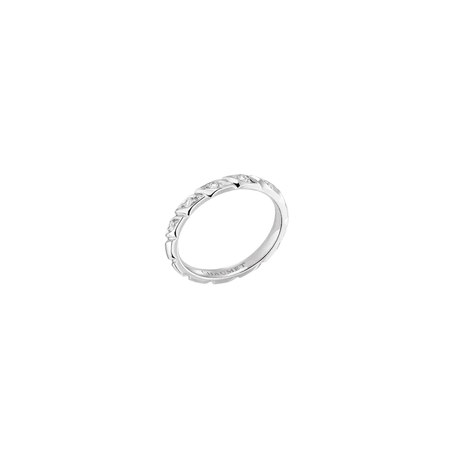 Обручальное кольцо torsade de из платины с бриллиантами Chaumet
Обручальное кольцо torsade de из платины с бриллиантами Chaumet