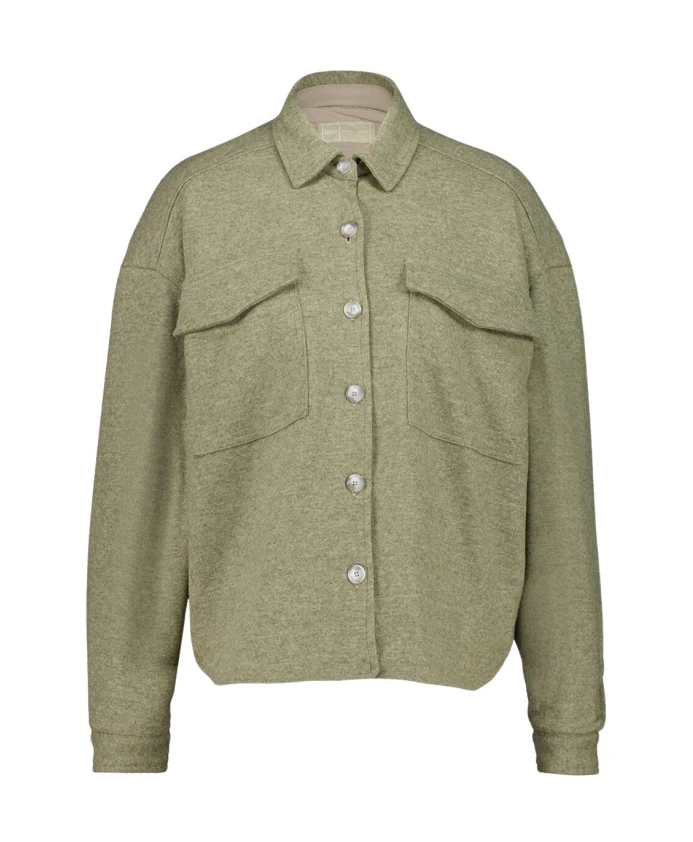 Рубашка-Джакка из шерсти и кашемира с пуговицами. 120% Lino, зеленый
Рубашка-Джакка из шерсти и кашемира с пуговицами. 120% Lino, зеленый