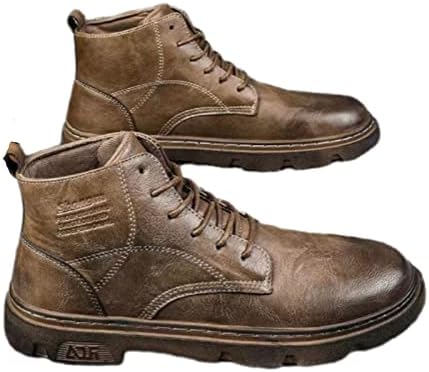 Мужские винтажные флисовые ботинки с круглым носком, итальянская классическая мода, удобная пряжка, шнуровка Vannida, коричневый
Мужские винтажные флисовые ботинки с круглым носком, итальянская классическая мода, удобная пряжка, шнуровка Vannida, коричневый