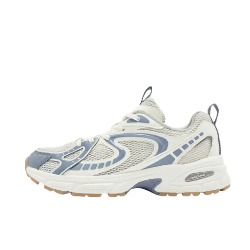 Износостойкие дышащие низкие детские кроссовки унисекс QIAODAN, слоновая кость/серый 
Износостойкие дышащие низкие детские кроссовки унисекс QIAODAN, слоновая кость/серый