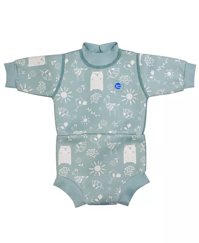 Гидрокостюм Happy Nappy для маленьких девочек с подгузником для плавания Splash About
Гидрокостюм Happy Nappy для маленьких девочек с подгузником для плавания Splash About