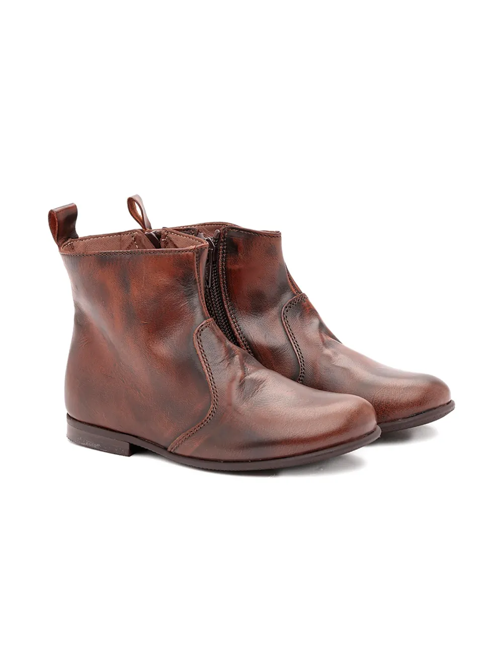 Кожаные ботильоны на молнии Pèpè, коричневый
Кожаные ботильоны на молнии Pèpè, коричневый