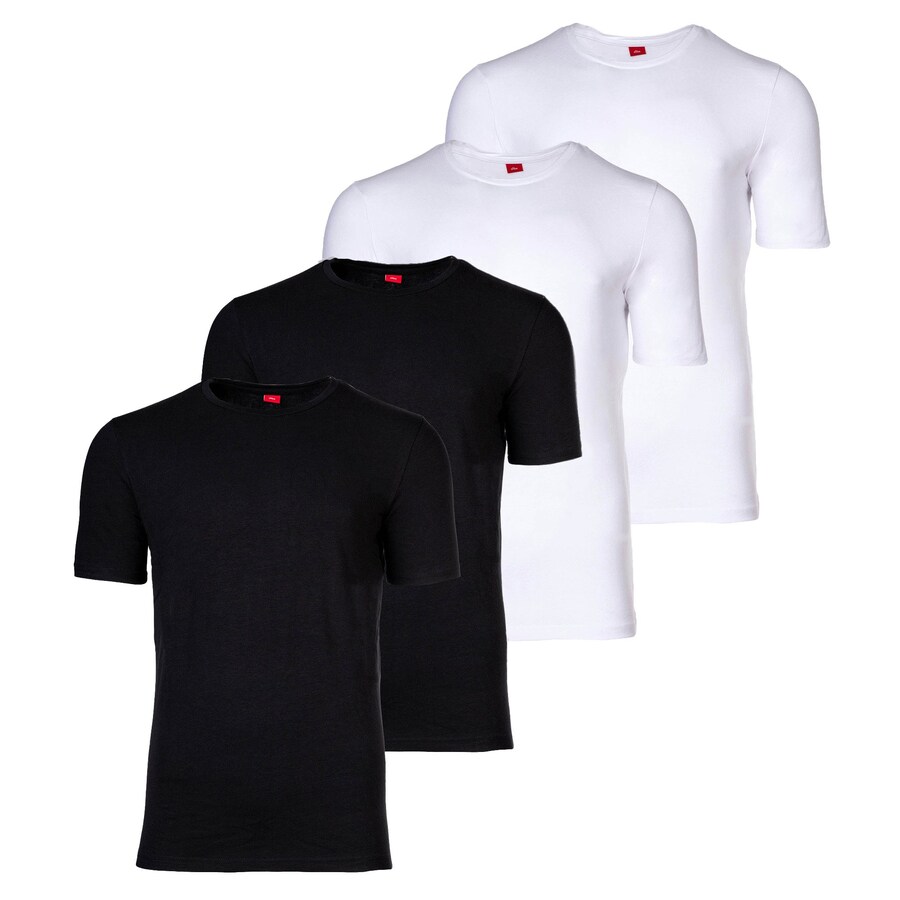 Рубашка s.Oliver, черный/белый
Рубашка s.Oliver, черный/белый