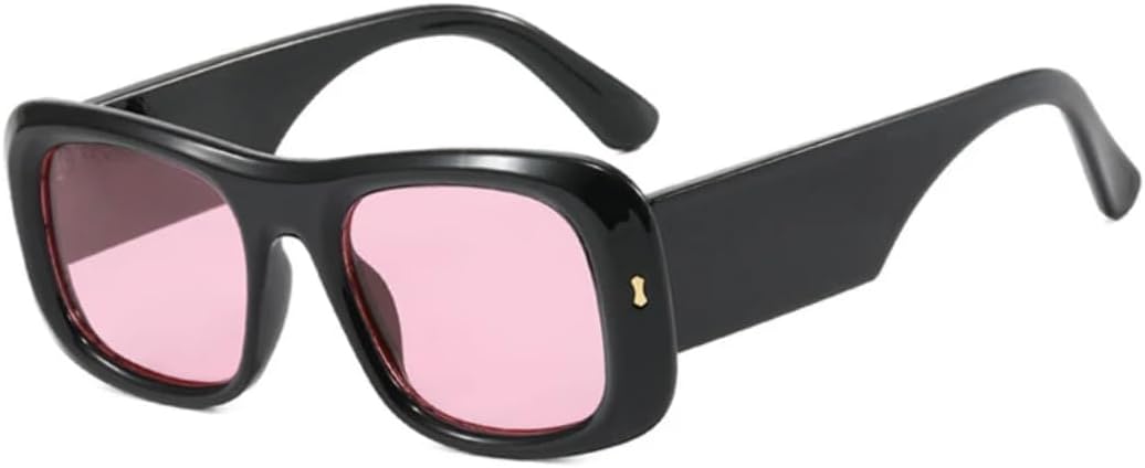 Популярные модные женские солнцезащитные очки конфетных цветов, ретро-очки с заклепками, мужские модные очки с широкими дужками, градиентные очки с защитой от УФ-излучения UV400 UUPTTPL, Black Pink
Популярные модные женские солнцезащитные очки конфетных цветов, ретро-очки с заклепками, мужские модные очки с широкими дужками, градиентные очки с защитой от УФ-излучения UV400 UUPTTPL, Black Pink