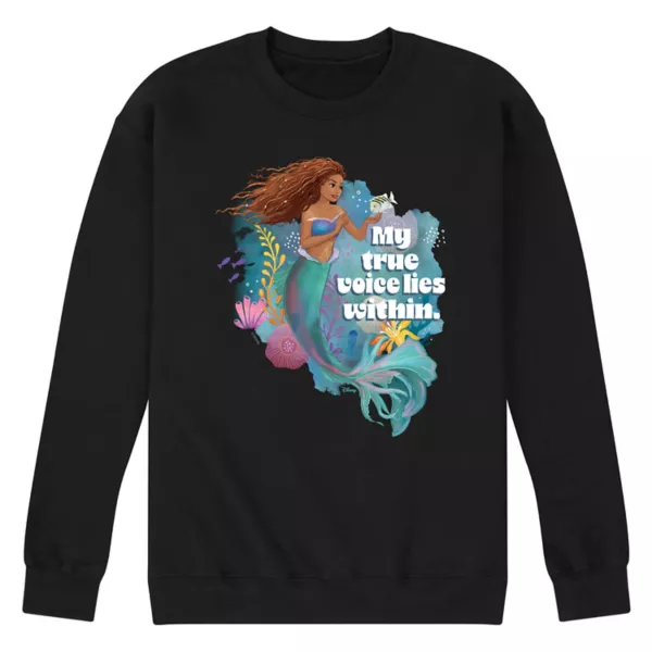 Футболка с графическим принтом «Настоящие голоса Русалочки» для мужчин Disney, черный
Футболка с графическим принтом «Настоящие голоса Русалочки» для мужчин Disney, черный