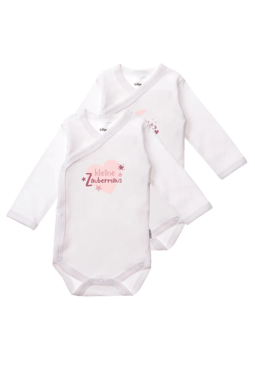 Боди Liliput "Little Magic Mouse", 2 шт. с милым принтом, белый
Боди Liliput "Little Magic Mouse", 2 шт. с милым принтом, белый