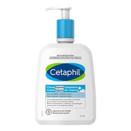 Cetaphil Пенка очищающая крем 473мл
Cetaphil Пенка очищающая крем 473мл