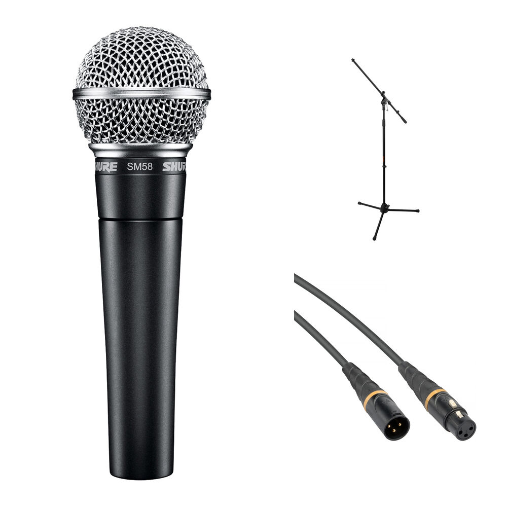 Ручной микрофон Shure SM58-LC Dynamic Microphone with Stand & Cable Kit
Ручной микрофон Shure SM58-LC Dynamic Microphone with Stand & Cable Kit