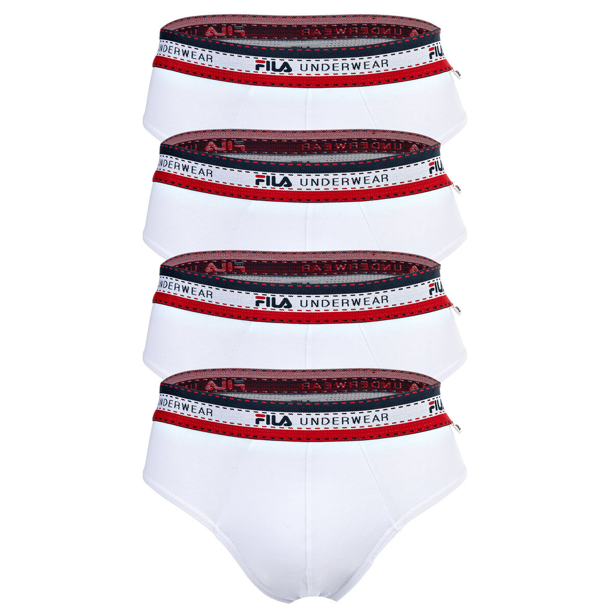 Трусы Fila 4er Pack, белый
Трусы Fila 4er Pack, белый