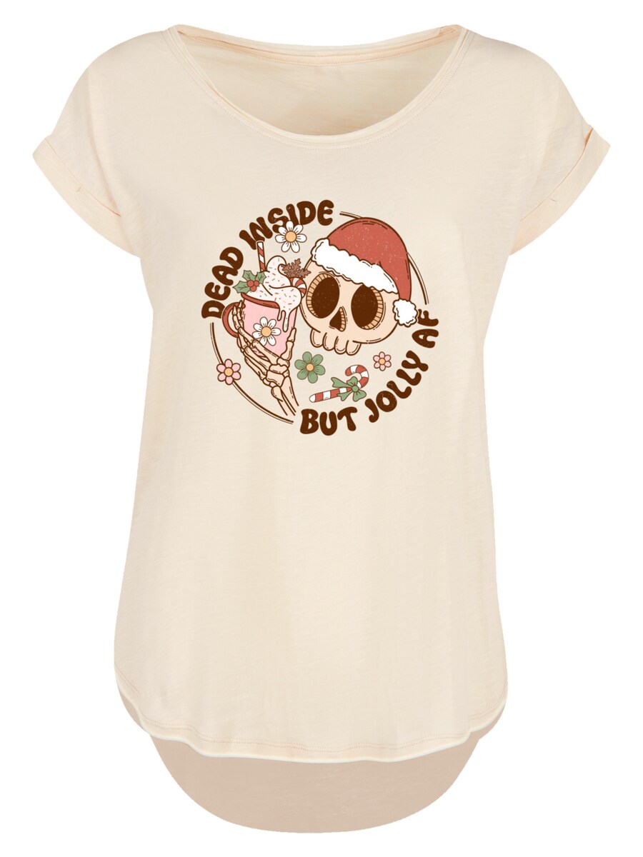 Рубашка F4NT4STIC Dead inside but jolly AF Christmas, песочный
Рубашка F4NT4STIC Dead inside but jolly AF Christmas, песочный