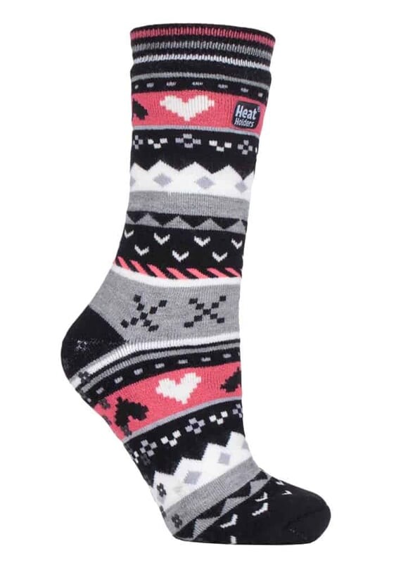 Женские зимние нескользящие термотапочки Fairisle Nordic Nordic Heat Holders, черный
Женские зимние нескользящие термотапочки Fairisle Nordic Nordic Heat Holders, черный