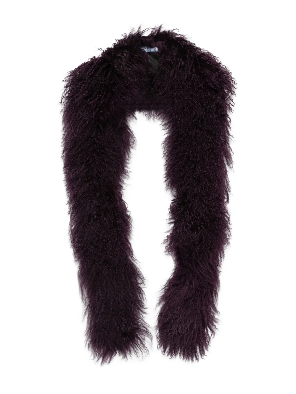 Шарф из овчины Prada, фиолетовый
Шарф из овчины Prada, фиолетовый