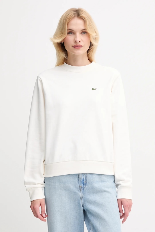 Хлопковая толстовка Lacoste, бежевый
Хлопковая толстовка Lacoste, бежевый