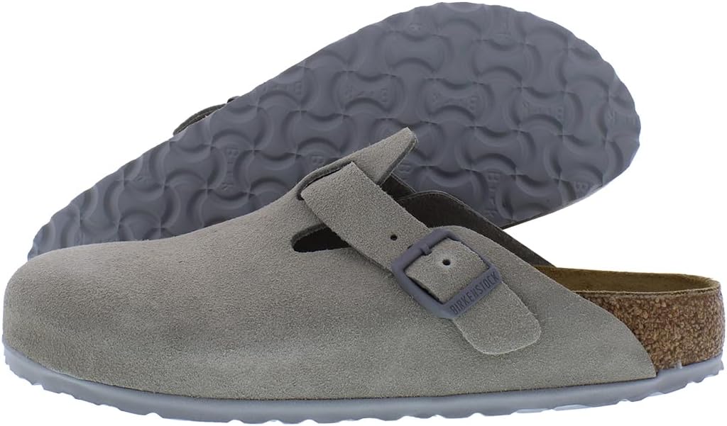 Унисекс сабо Birkenstock Boston с мягкой стелькой, Stone Coin
Унисекс сабо Birkenstock Boston с мягкой стелькой, Stone Coin