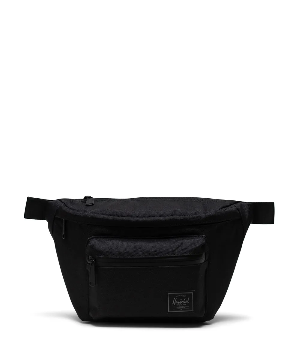 Экологичная черная поясная сумка для мужчин объемом 3,5 л с молнией Herschel, черный 
Экологичная черная поясная сумка для мужчин объемом 3,5 л с молнией Herschel, черный