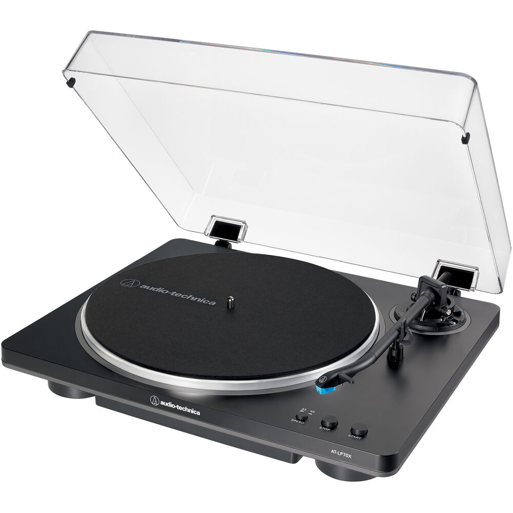 Полностью автоматический проигрыватель винила Audio-Technica Consumer AT-LP70X с ременным приводом (черный и серый)
Полностью автоматический проигрыватель винила Audio-Technica Consumer AT-LP70X с ременным приводом (черный и серый)