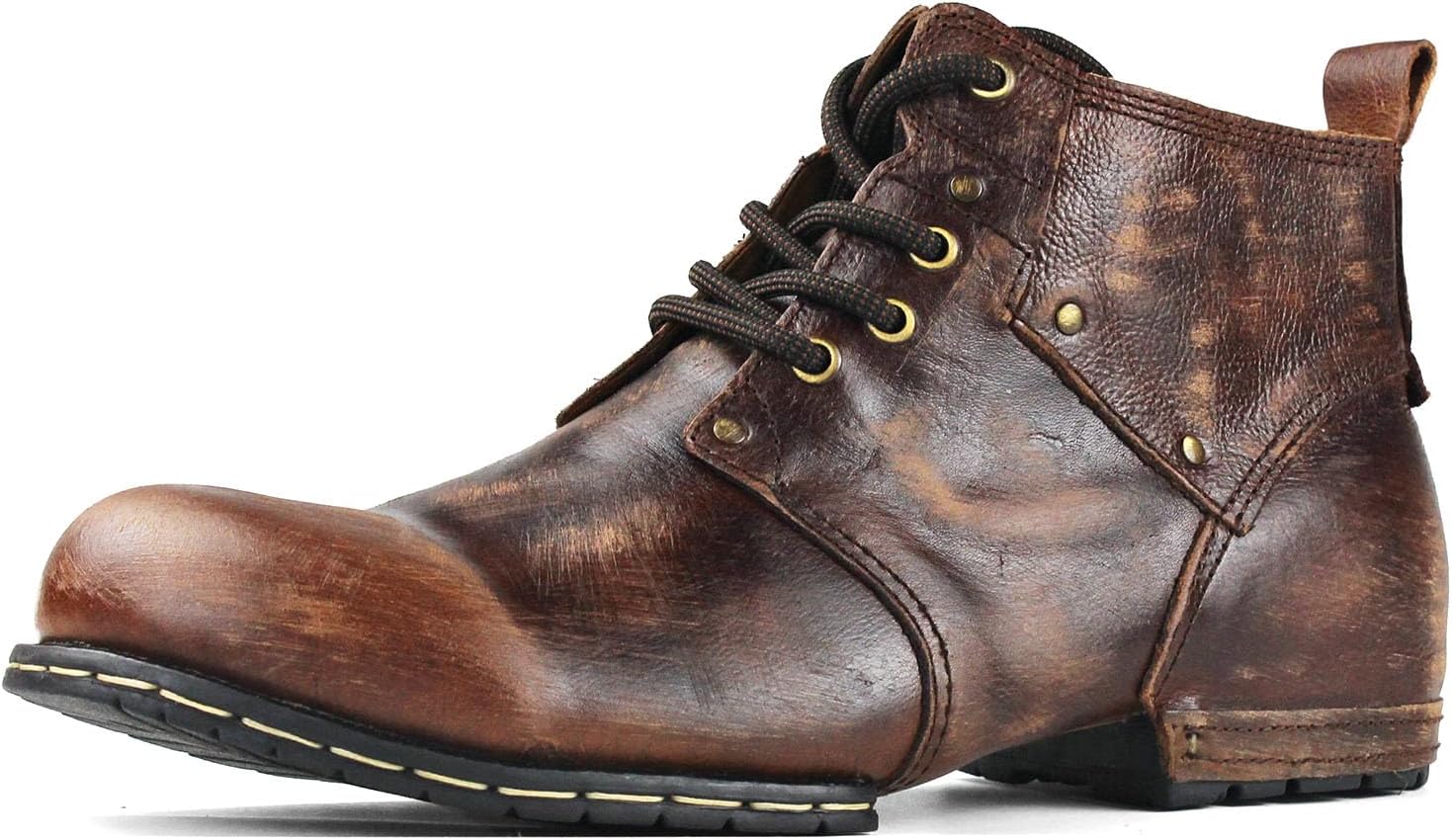 Мужские мотоботы OSSTONE, стильные кожаные ботинки Чукка на шнуровке, повседневная обувь OS-6015-2 ретро-коричневый, США-R
Мужские мотоботы OSSTONE, стильные кожаные ботинки Чукка на шнуровке, повседневная обувь OS-6015-2 ретро-коричневый, США-R