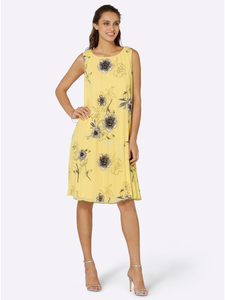 WITT WEIDEN Плиссированное платье с принтом лимонно-серого цвета
WITT WEIDEN Плиссированное платье с принтом лимонно-серого цвета