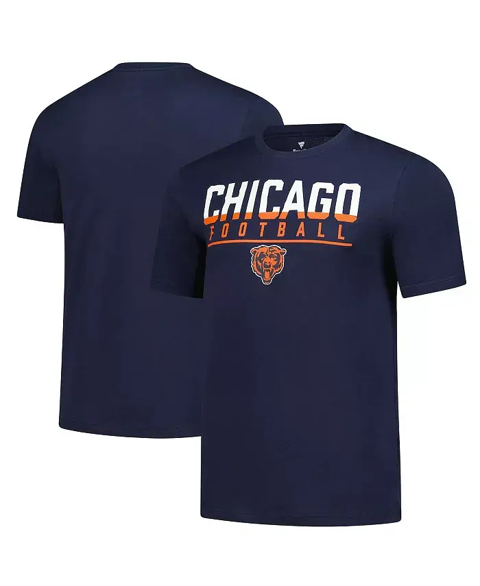 Мужская футболка Chicago Bears в синем цвете с блокировкой Fanatics
Мужская футболка Chicago Bears в синем цвете с блокировкой Fanatics
