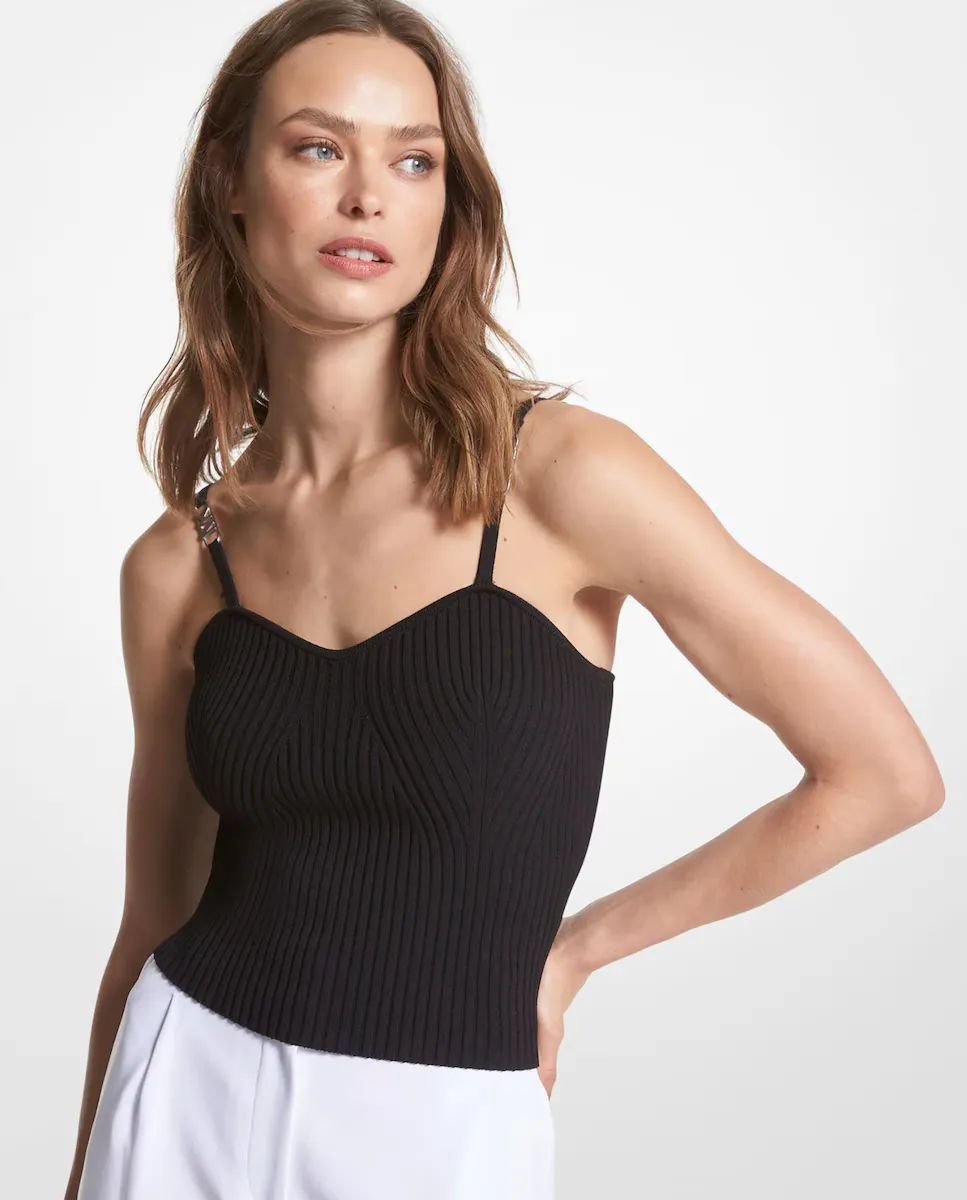 Женская майка в рубчик Michael Michael Kors, черный
Женская майка в рубчик Michael Michael Kors, черный