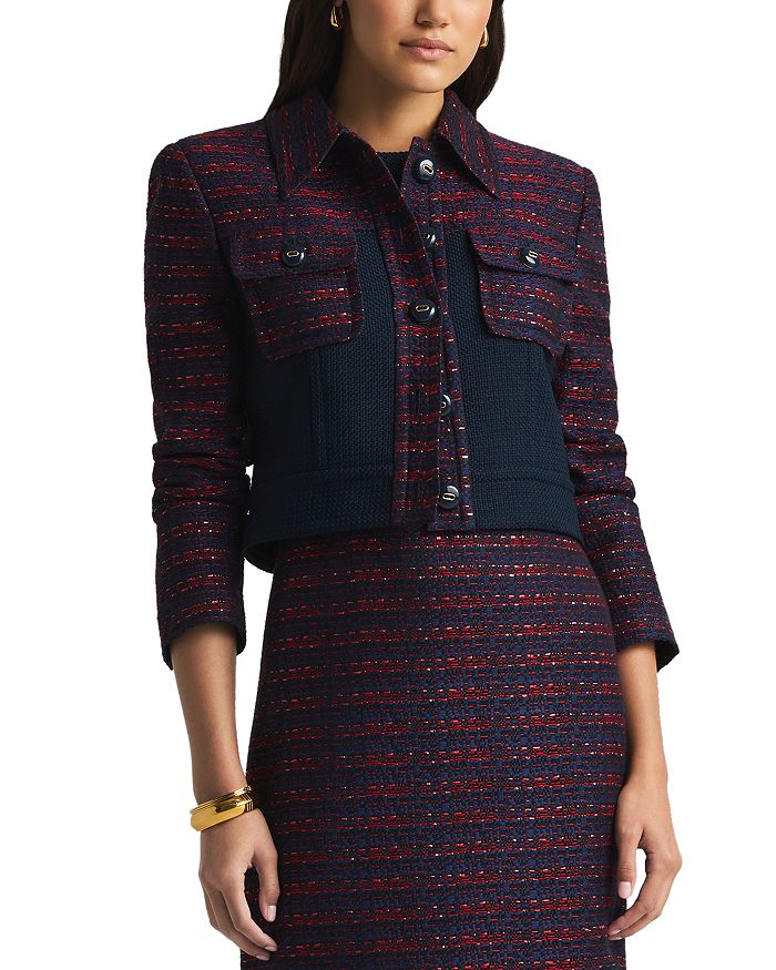 Твидовый жакет St. John, мультиколор
Твидовый жакет St. John, мультиколор