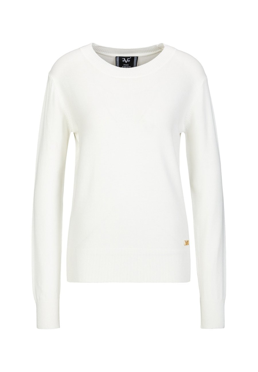 Джемпер 19V69 Italia Jumper, Off-White/White
Джемпер 19V69 Italia Jumper, Off-White/White