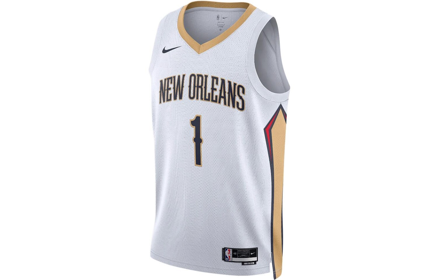 Баскетбольная майка унисекс Nike, цвет White
Баскетбольная майка унисекс Nike, цвет White