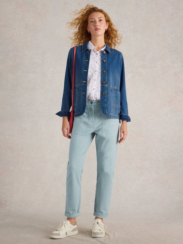 Брюки-чиносы twister из органического хлопка rich chino White Stuff, светло-синий
Брюки-чиносы twister из органического хлопка rich chino White Stuff, светло-синий