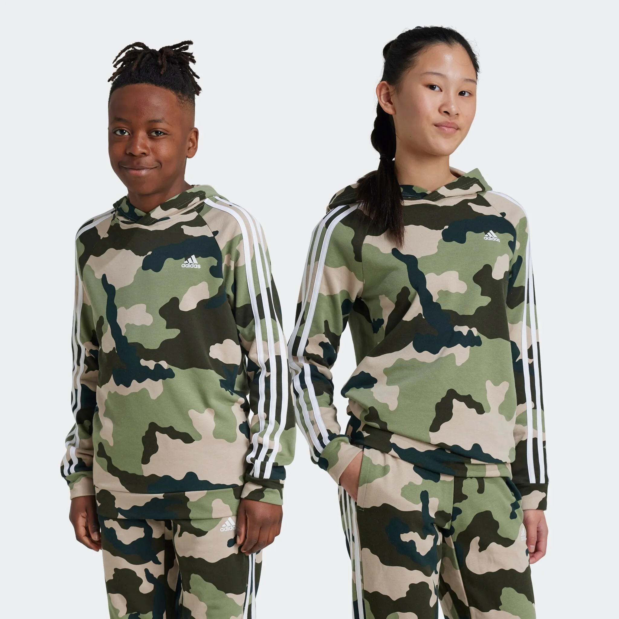 Толстовка adidas Sportswear с капюшоном «J BL CAMO FT HD», цвет Tent Green / Clay Brown / White
Толстовка adidas Sportswear с капюшоном «J BL CAMO FT HD», цвет Tent Green / Clay Brown / White