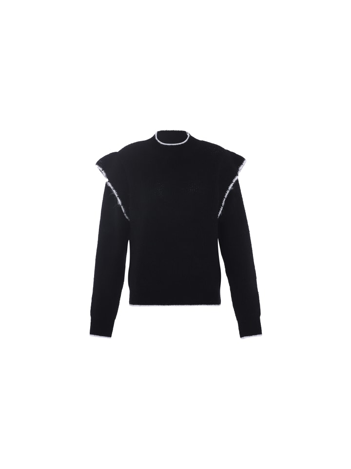 Женский вязаный свитер ЧЕРНОГО цвета faina
Женский вязаный свитер ЧЕРНОГО цвета faina