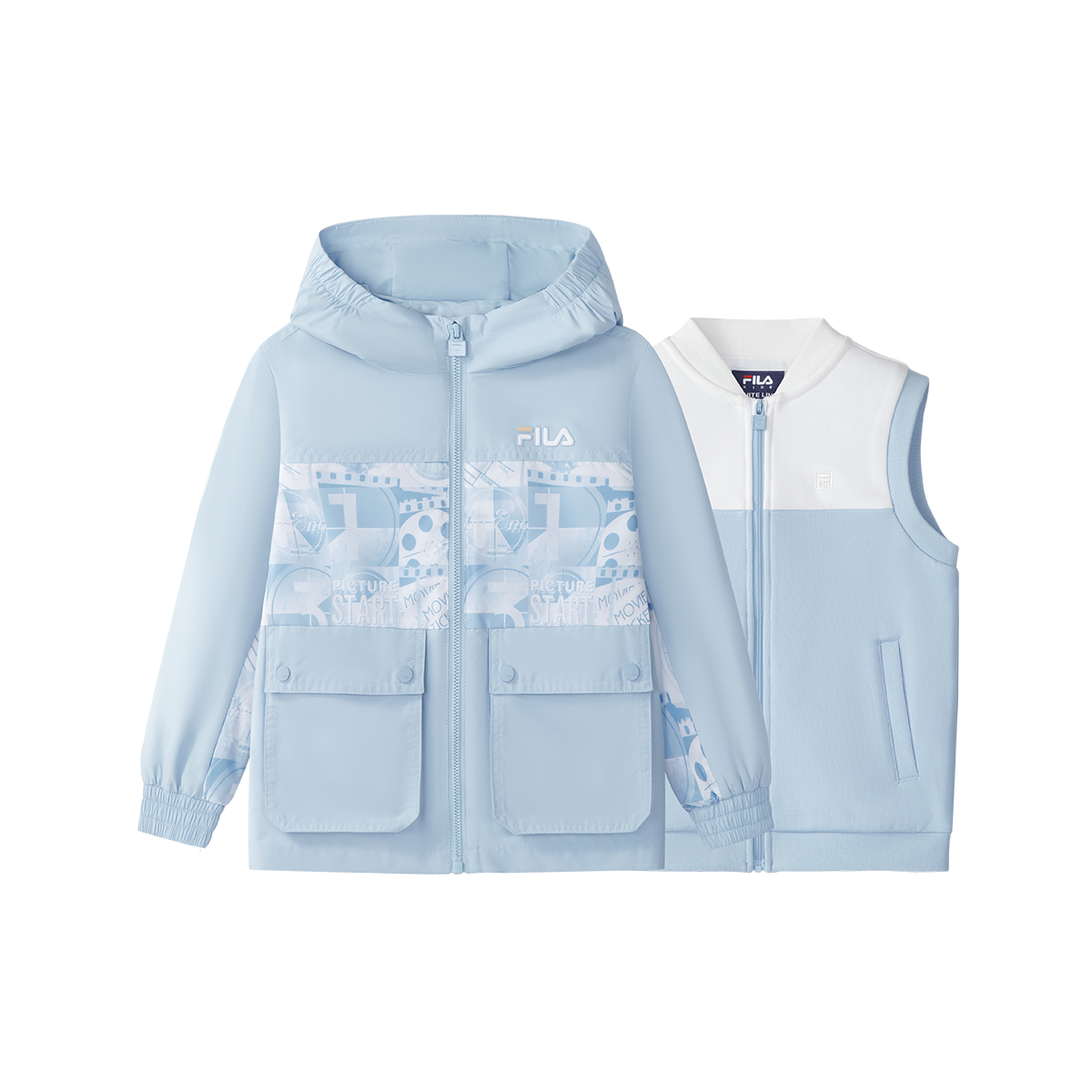 Куртка для детей 3-7 лет FILA KIDS, синий
Куртка для детей 3-7 лет FILA KIDS, синий