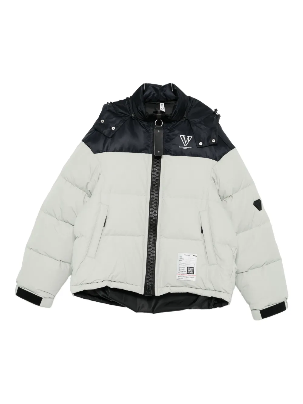 Утепленное пальто с цветными блоками Maison Mihara Yasuhiro, серый
Утепленное пальто с цветными блоками Maison Mihara Yasuhiro, серый