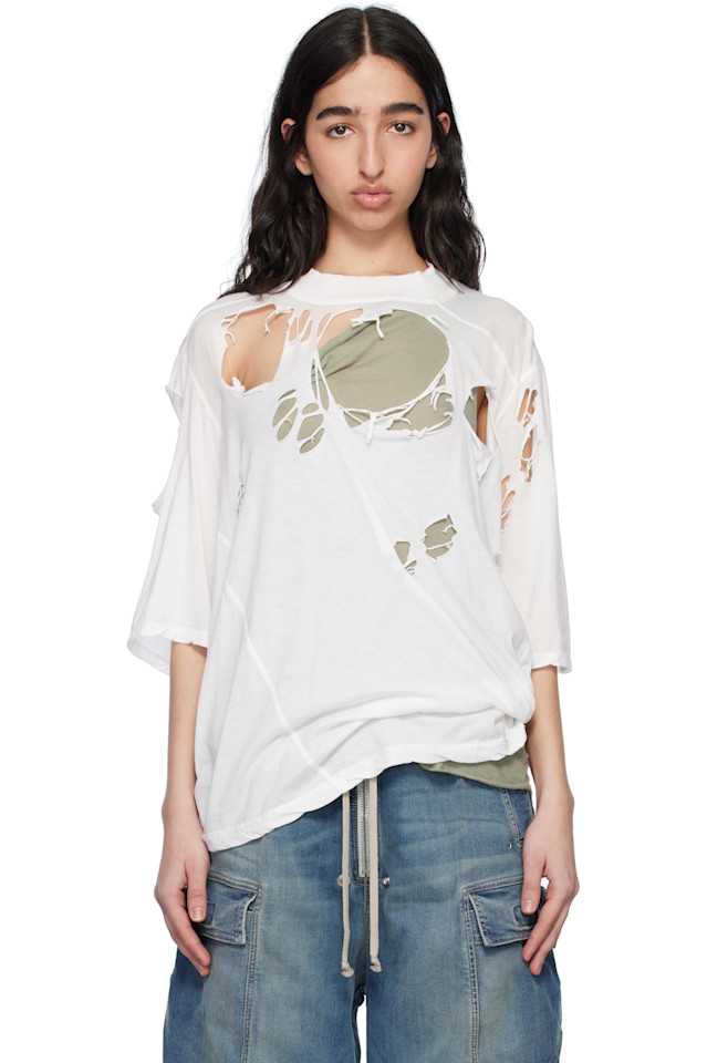 Футболка с голливудским моржом Rick Owens Drkshdw, цвет milk
Футболка с голливудским моржом Rick Owens Drkshdw, цвет milk