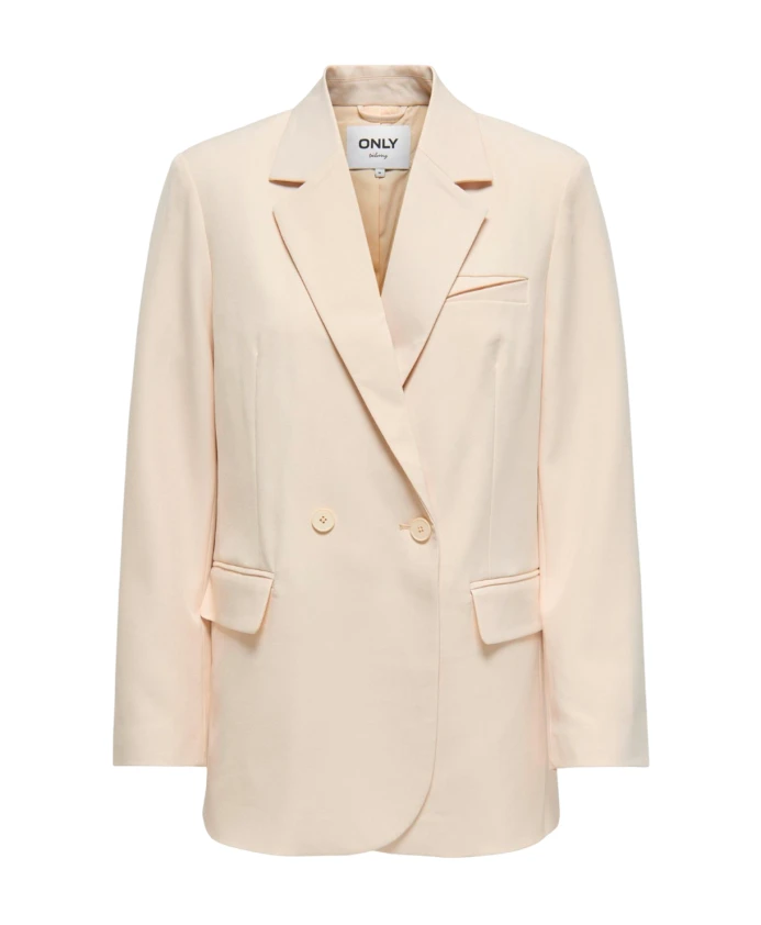Изысканный длинный блейзер с двубортной застежкой на пуговицы. Only, бежевый
Изысканный длинный блейзер с двубортной застежкой на пуговицы. Only, бежевый
