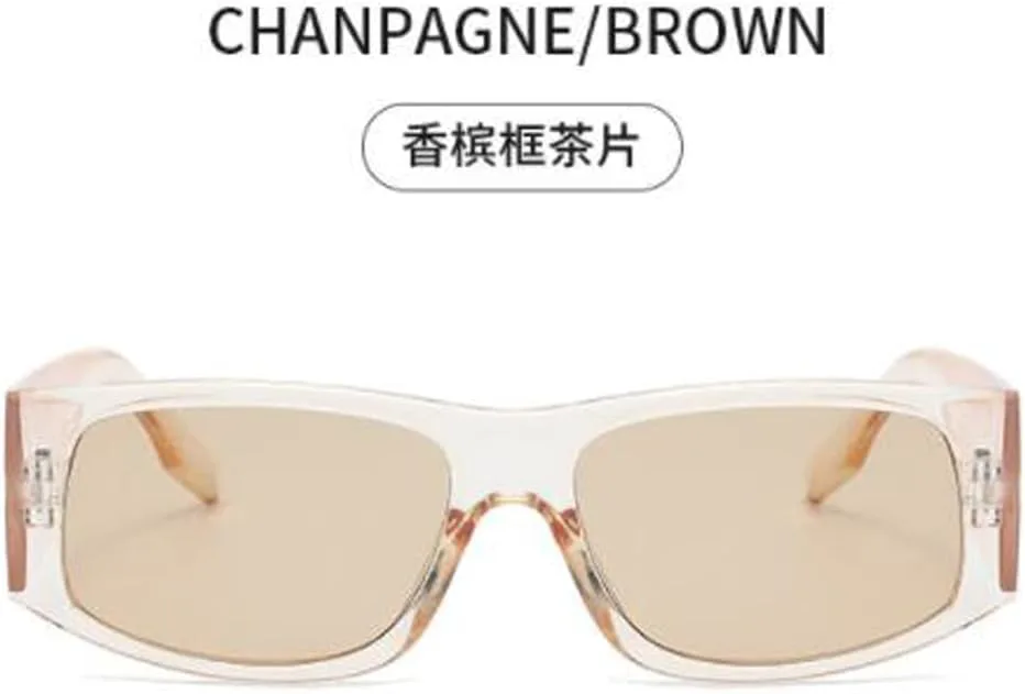 Солнцезащитные очки PUB Fashion маленького квадратного размера с широкими дужками, устойчивые к УФ-излучению, для мужчин и женщин, Champagne Frame Tea Flakes
Солнцезащитные очки PUB Fashion маленького квадратного размера с широкими дужками, устойчивые к УФ-излучению, для мужчин и женщин, Champagne Frame Tea Flakes