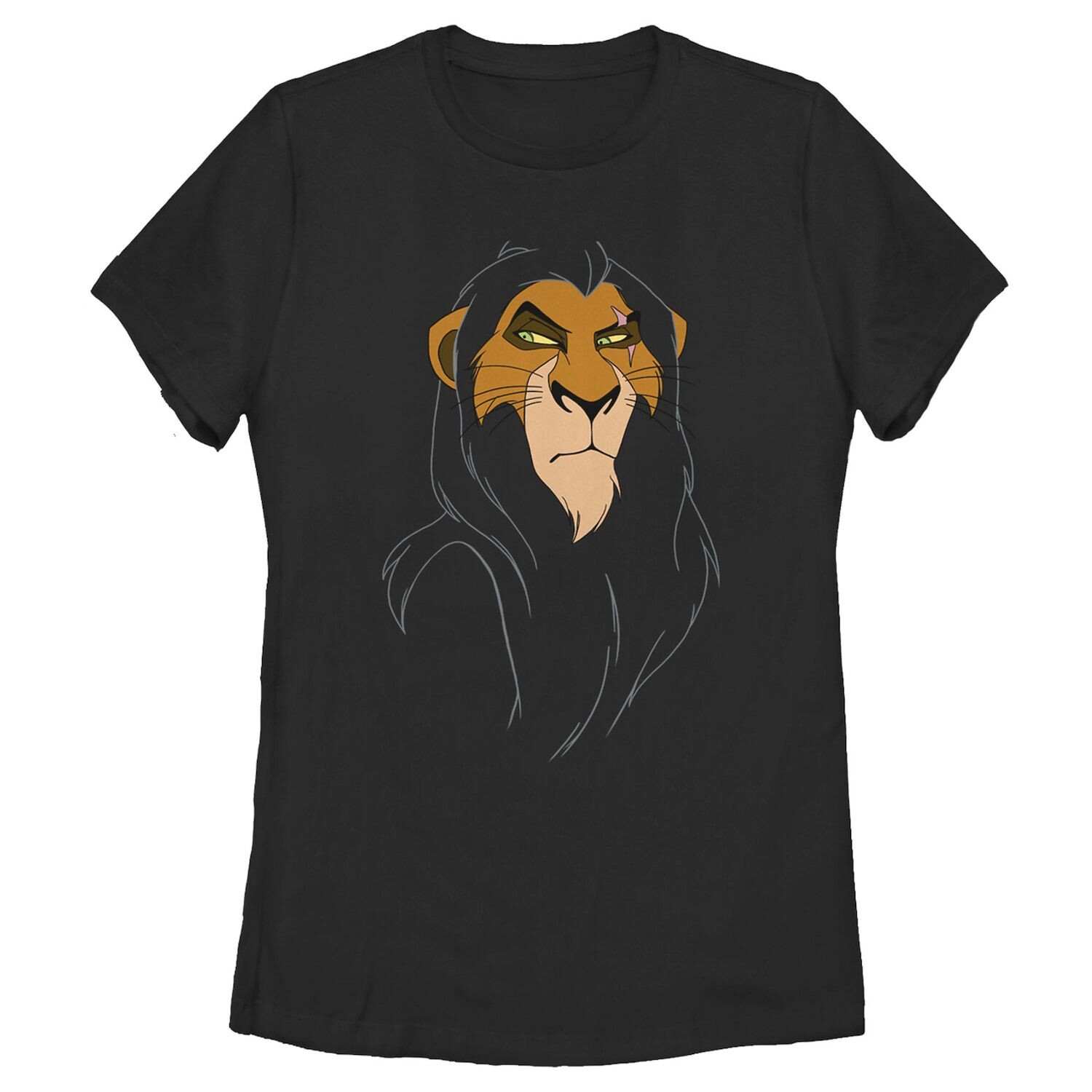 Детская футболка со шрамом Disney's The Lion King с большим лицом Licensed Character 
Детская футболка со шрамом Disney's The Lion King с большим лицом Licensed Character