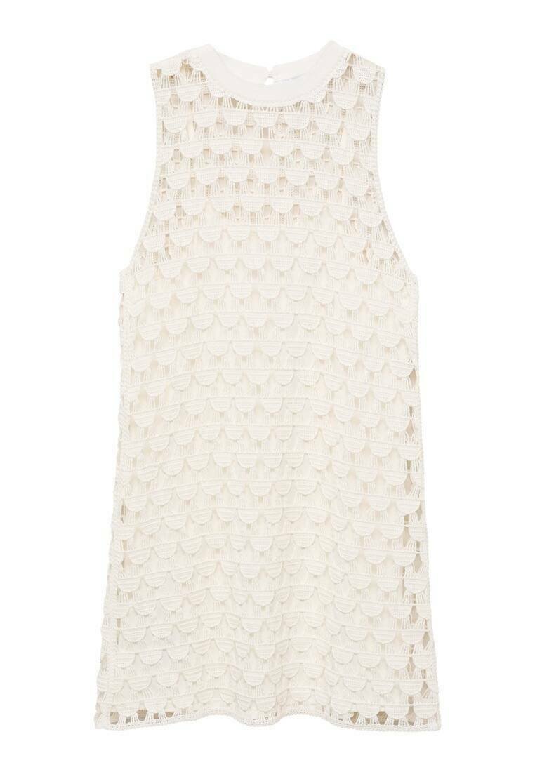Повседневное платье Mango, кремовый
Повседневное платье Mango, кремовый