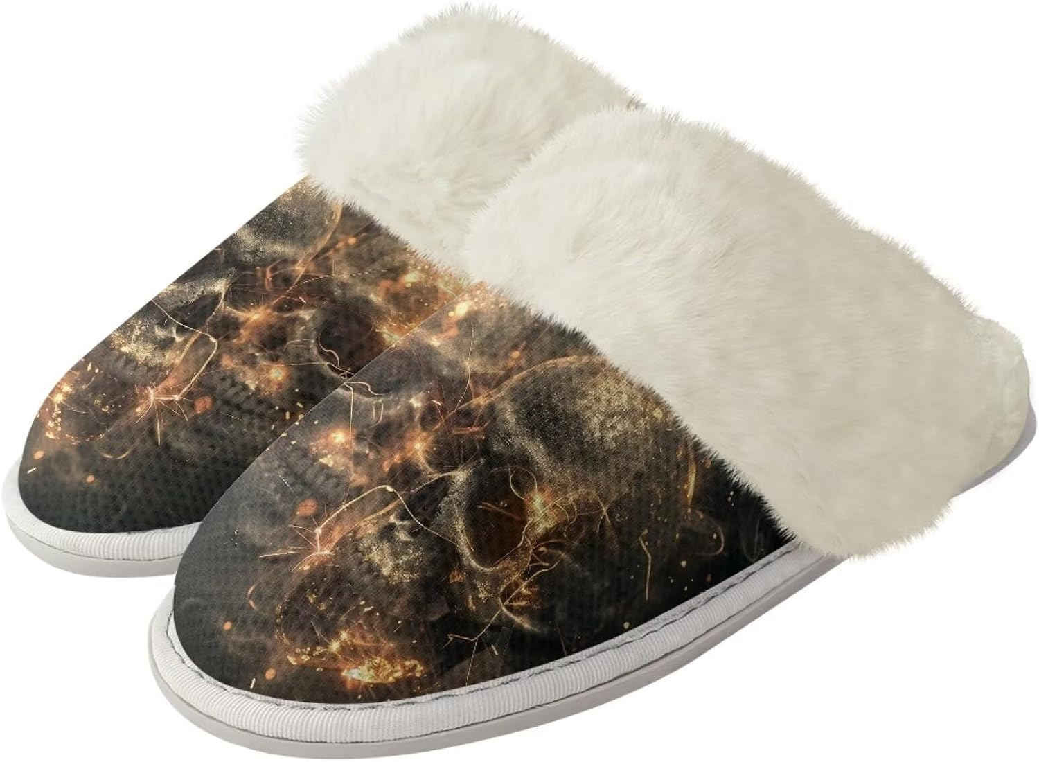 Женские пушистые тапочки, мужские тапочки-слипоны для зимы, домашние туфли, удобные мягкие тапочки из махровой ткани, с нескользящей резиновой подошвой для ванной и дома Watdotory, Skull
Женские пушистые тапочки, мужские тапочки-слипоны для зимы, домашние туфли, удобные мягкие тапочки из махровой ткани, с нескользящей резиновой подошвой для ванной и дома Watdotory, Skull