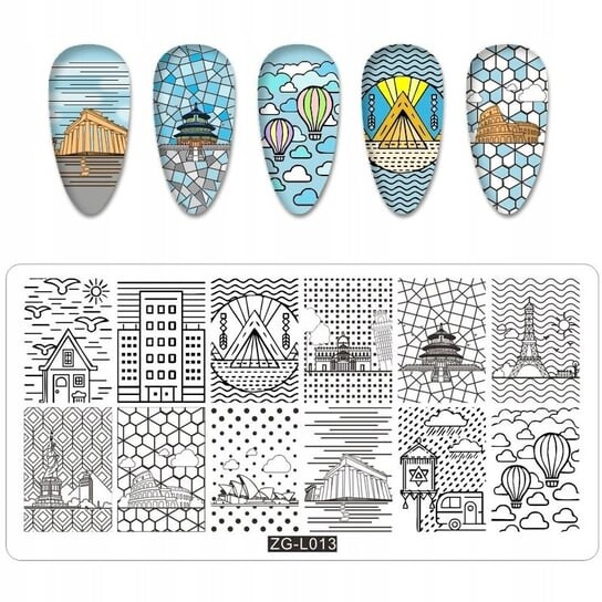 Пластина для штампа для ногтей, Tojato
Пластина для штампа для ногтей, Tojato