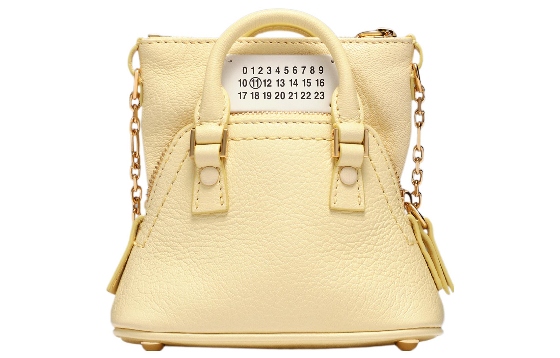 Кожаная переносная сумка через плечо, женская наплечная сумка lemon Maison Margiela
Кожаная переносная сумка через плечо, женская наплечная сумка lemon Maison Margiela