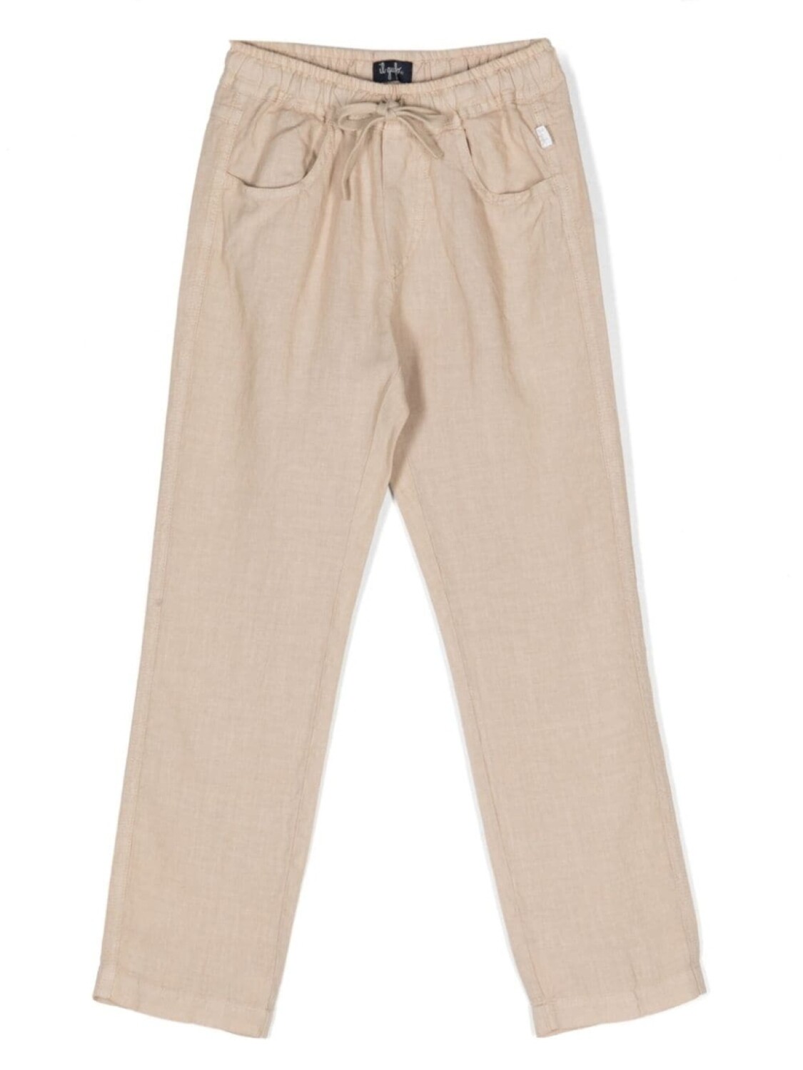 Il Gufo легкие брюки с кулиской, нейтральный цвет 
Il Gufo легкие брюки с кулиской, нейтральный цвет