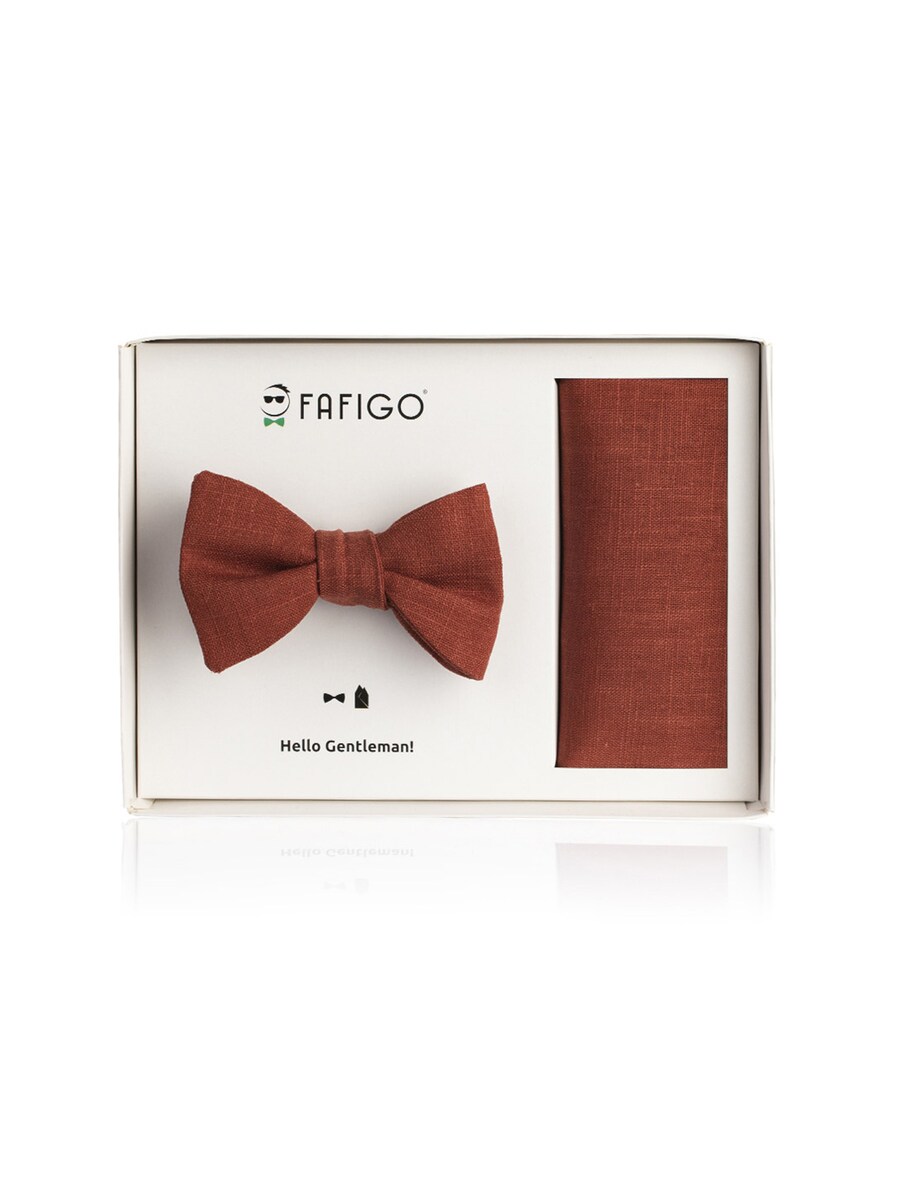 Галстук-бабочка FAFIGO Set Orlando, цвет Auburn
Галстук-бабочка FAFIGO Set Orlando, цвет Auburn