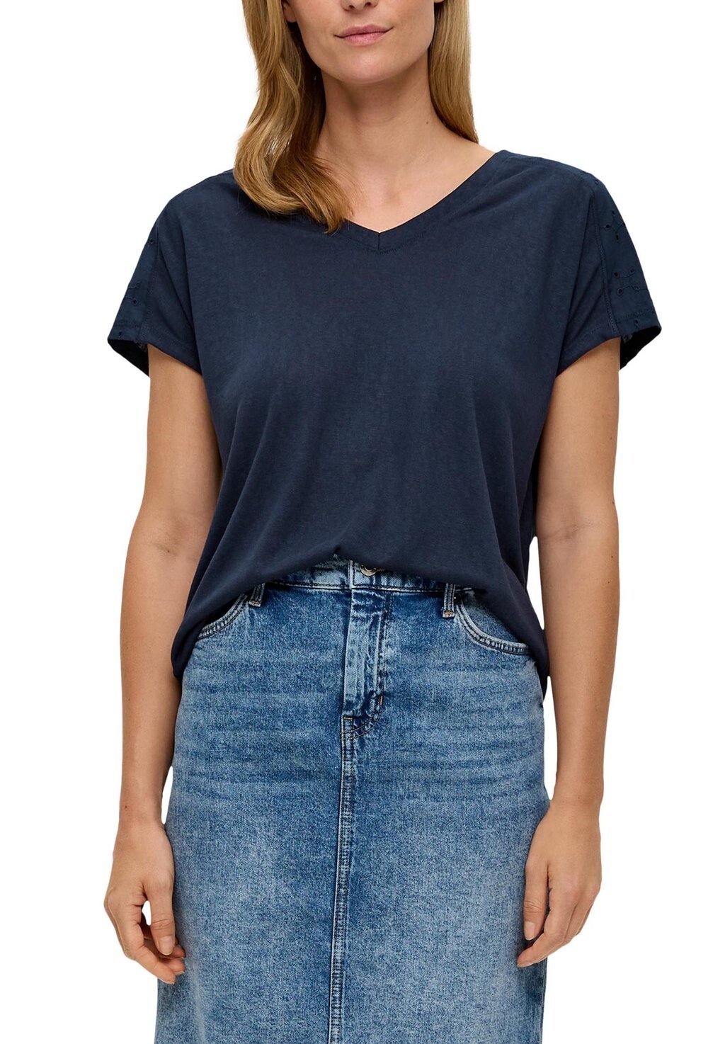 Футболка с принтом MIT DETAILS s.Oliver, темно-синий
Футболка с принтом MIT DETAILS s.Oliver, темно-синий