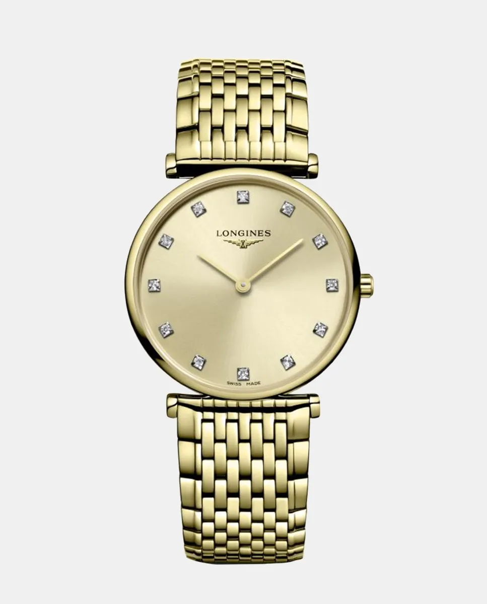 Женские часы La Grande Classique L45122378 из позолоченной стали Longines, золото
Женские часы La Grande Classique L45122378 из позолоченной стали Longines, золото